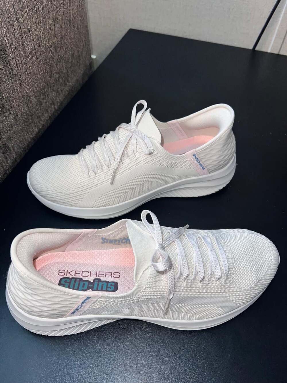 Skechers Hands Free Slip-ins Ultra Flex 3.0 Brilliant Path Women's Sneaker White - Picture 6 of 11